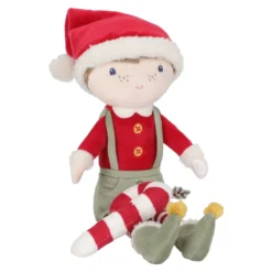Christmas doll Jim - Red - Christmas