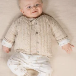 Coat - Sand - Newborn Naturals - Baby Bunny