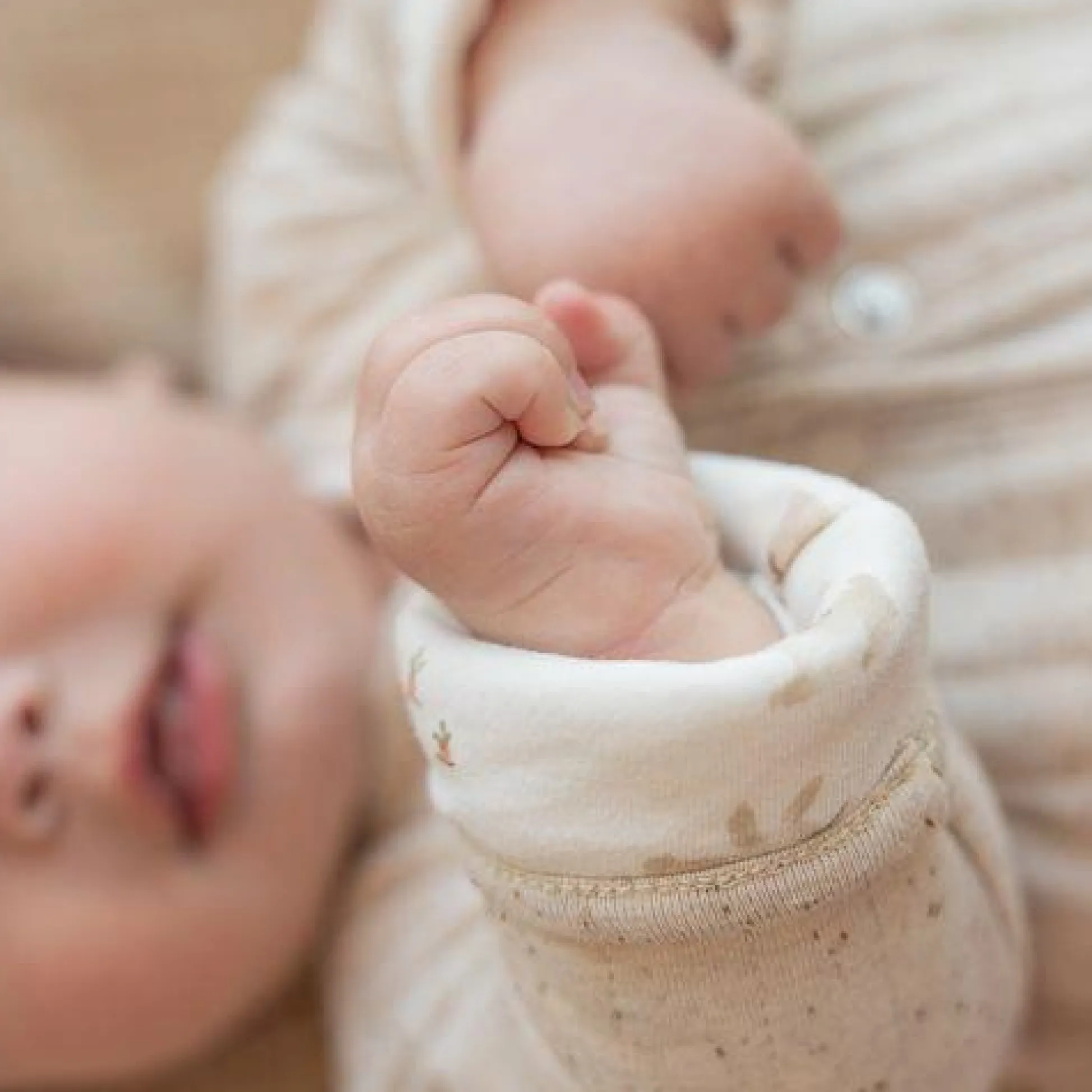Coat - Sand - Newborn Naturals - Baby Bunny