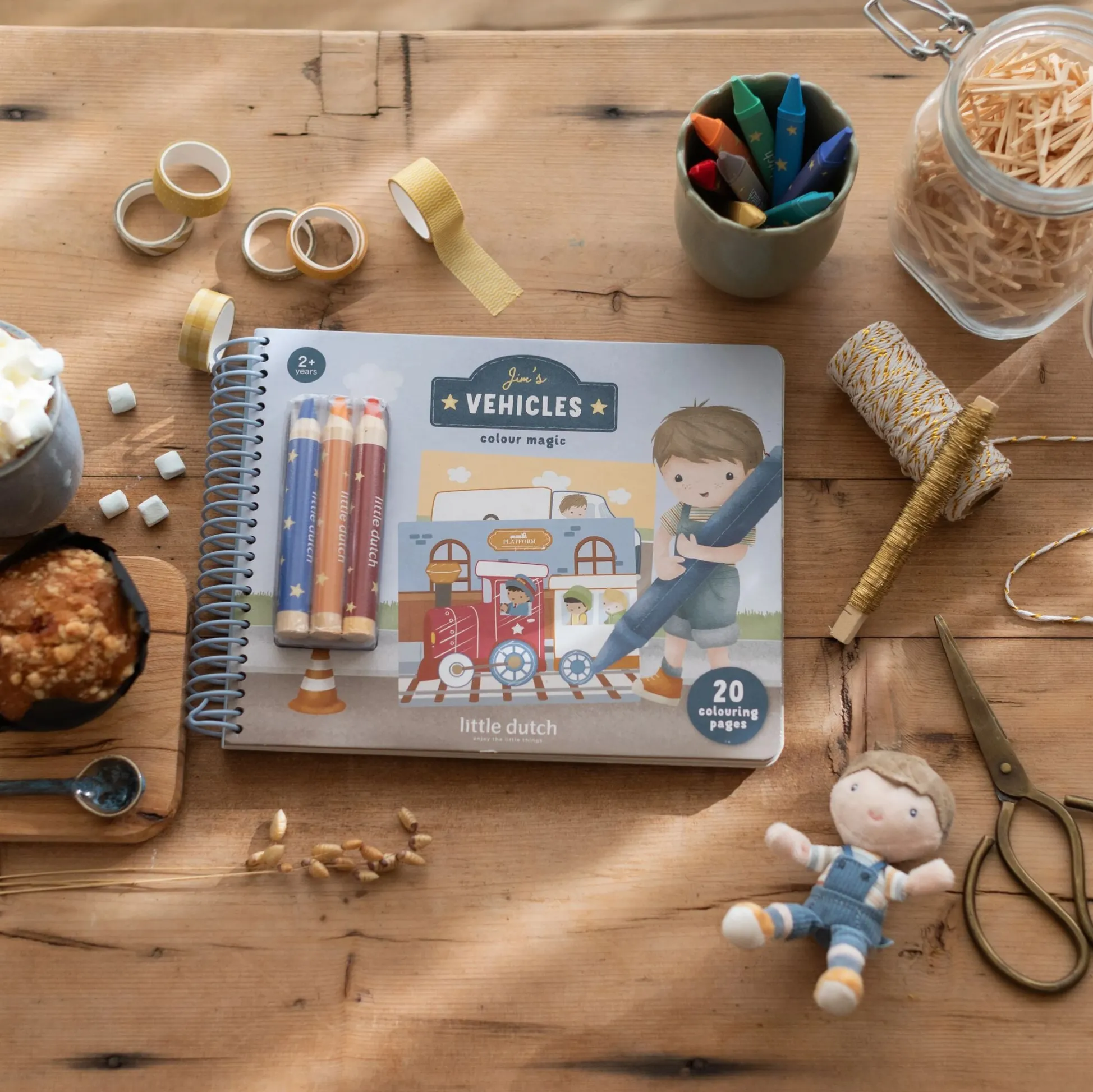 Coloring Book - Essentials - Jim