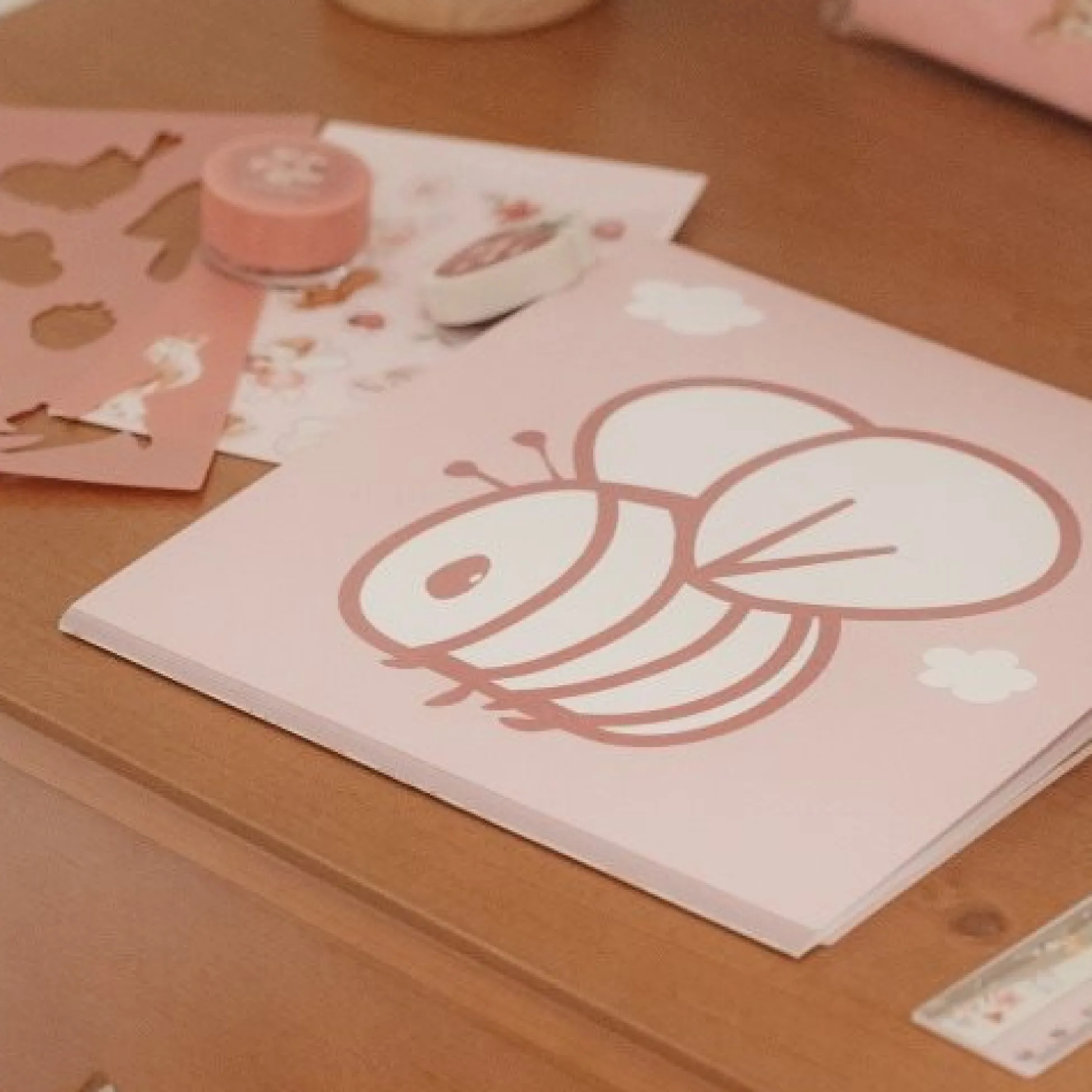 Coloring Book - Pink - Fairy Garden