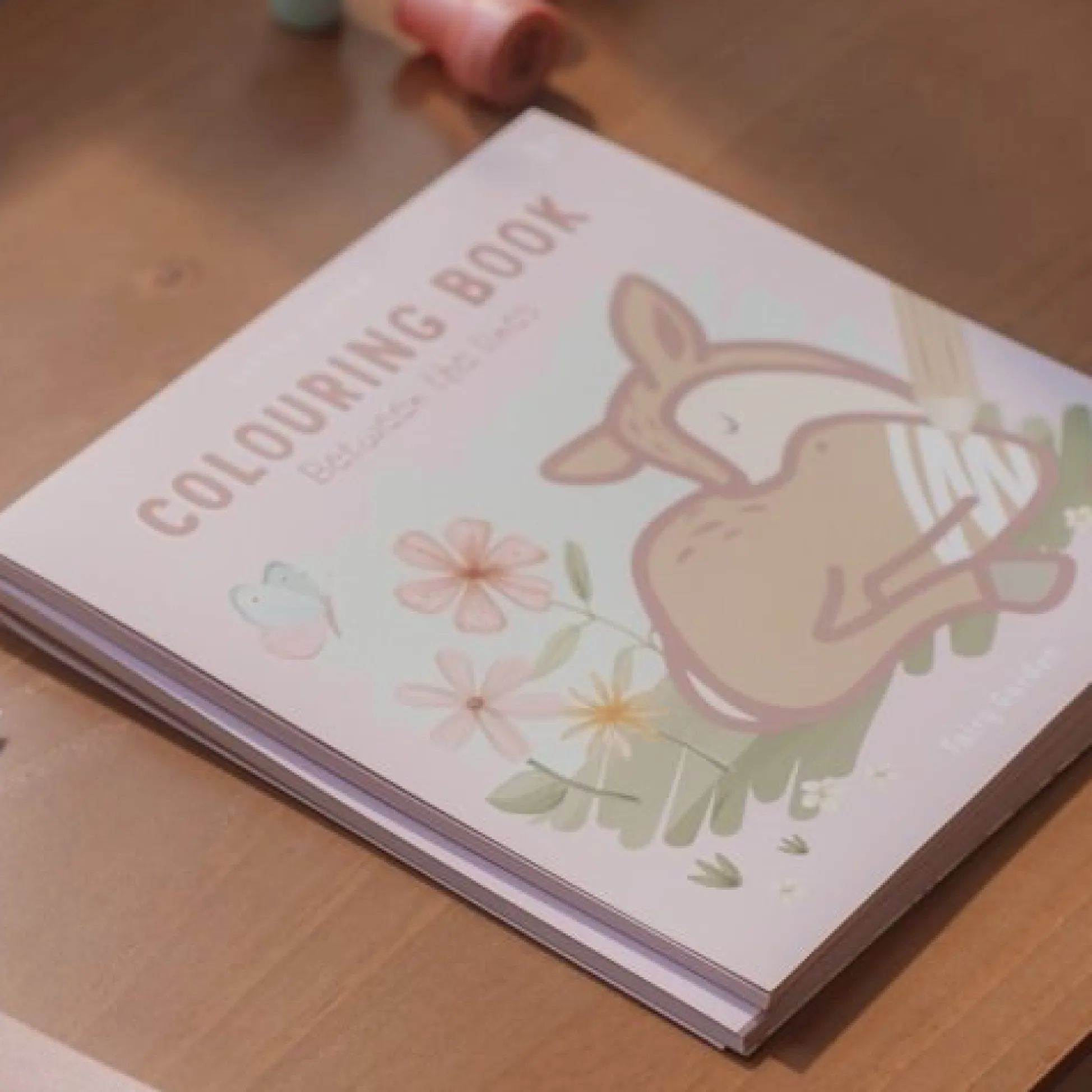 Coloring Book - Pink - Fairy Garden