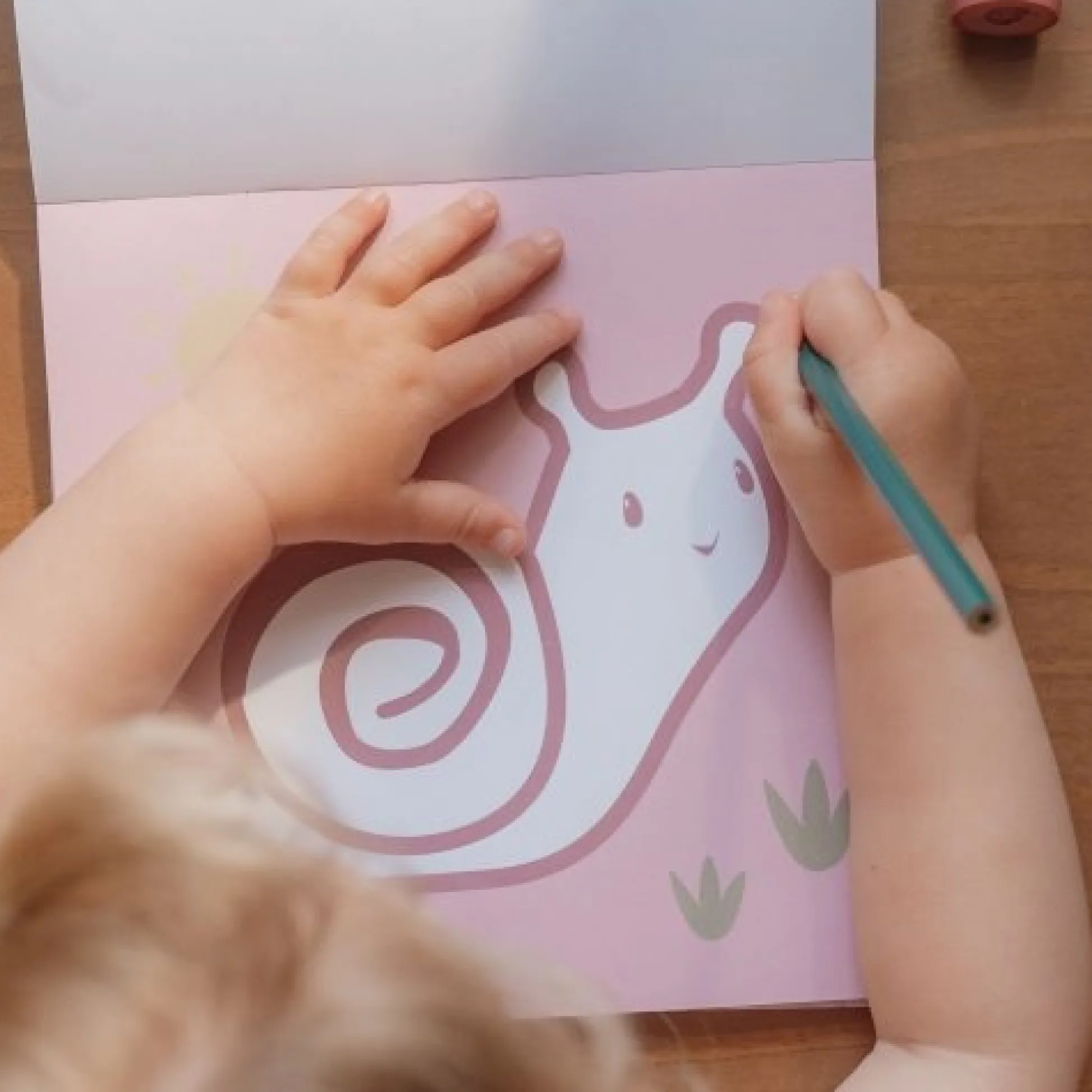 Coloring Book - Pink - Fairy Garden