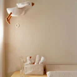 Commodity basket large - White - Newborn Naturals - Little Goose
