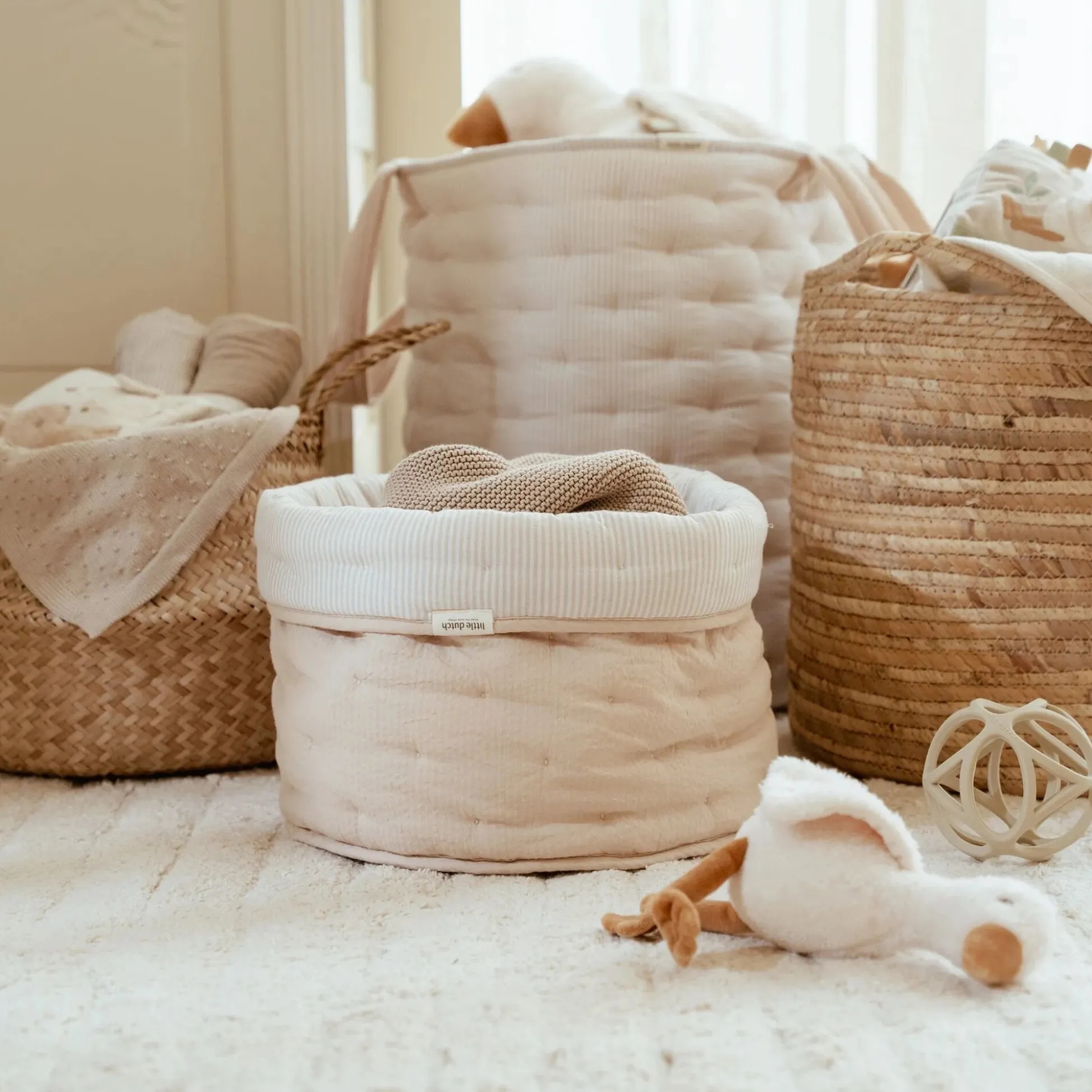 Commodity basket small - Beige - Essentials