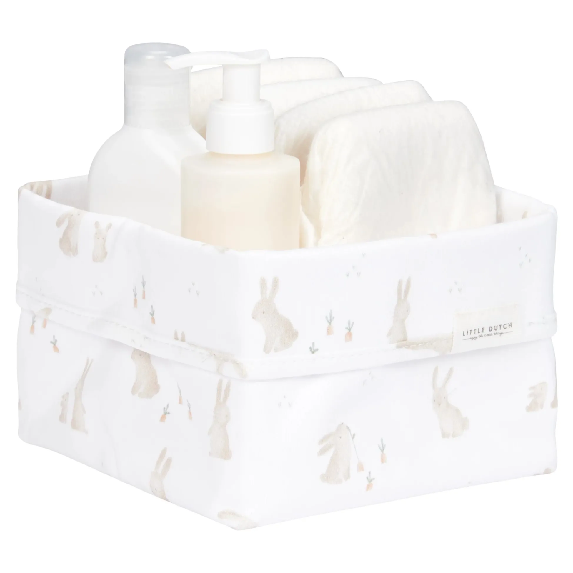 Commodity basket small - White - Newborn Naturals - Baby Bunny