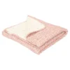 Cot blanket - Pink - Fairy Garden - Fairy Floral