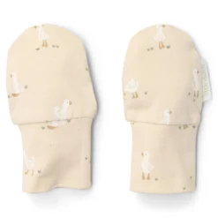 Crab mittens - Beige - Size one size - Newborn Naturals - Little Goose