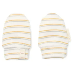 Crab mittens - Multicolored - One size - Little Farm - Stripe