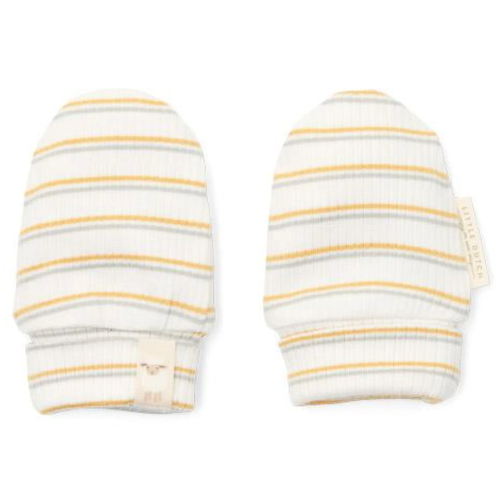 Crab mittens - Multicolored - One size - Little Farm - Stripe