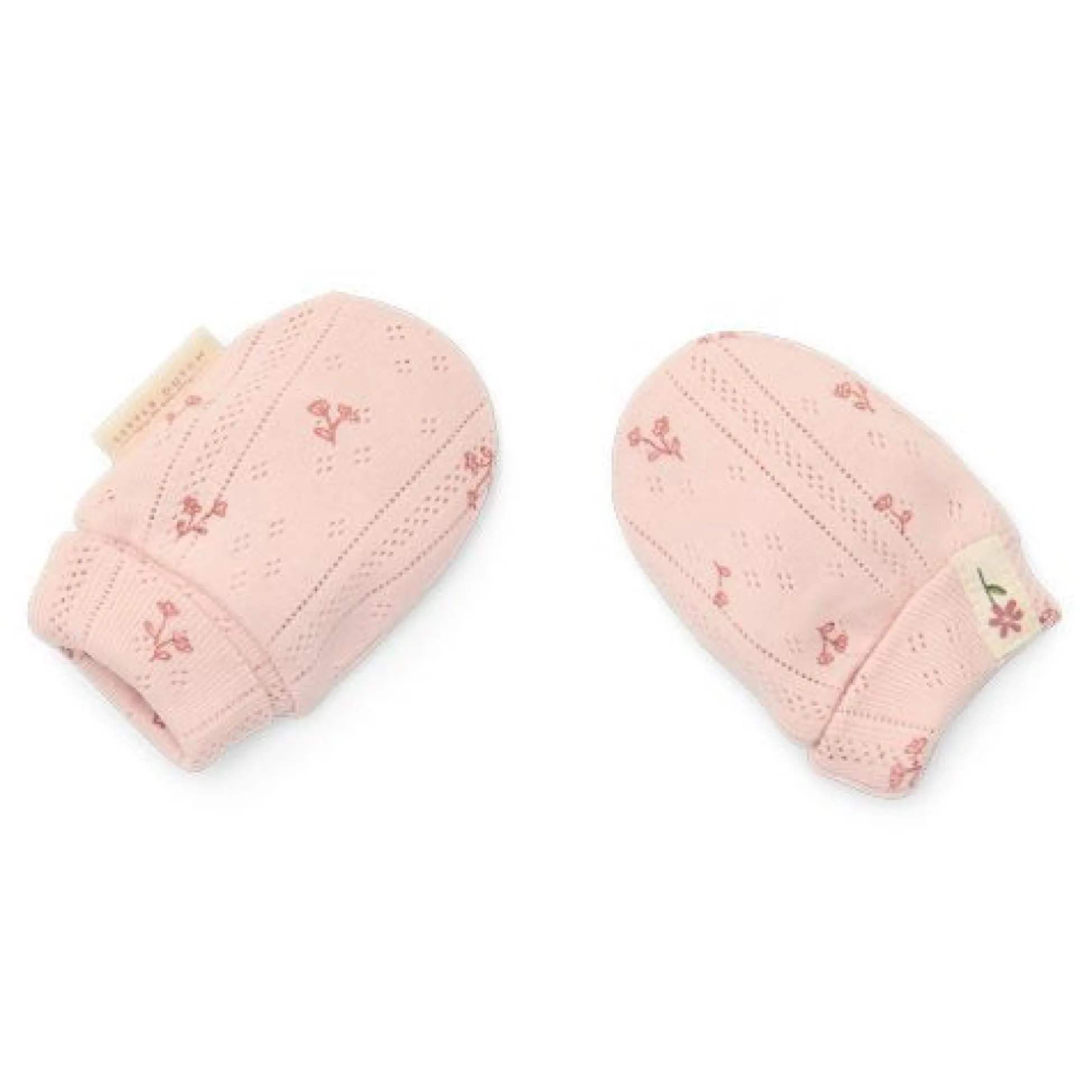 Crab mittens - Pink - Size one size - Fairy Garden - Fairy Flowers