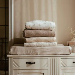 Cradle blanket - Beige - Essentials