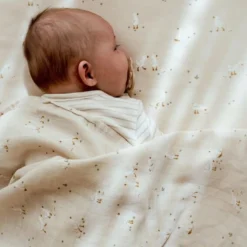 Cradle blanket - Beige - Newborn Naturals - Little Goose