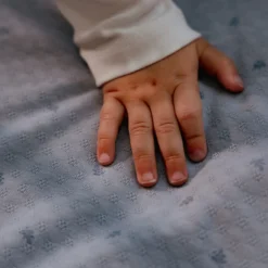 Cradle blanket - Blue - Essentials