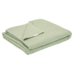 Cradle blanket - Green - Essentials