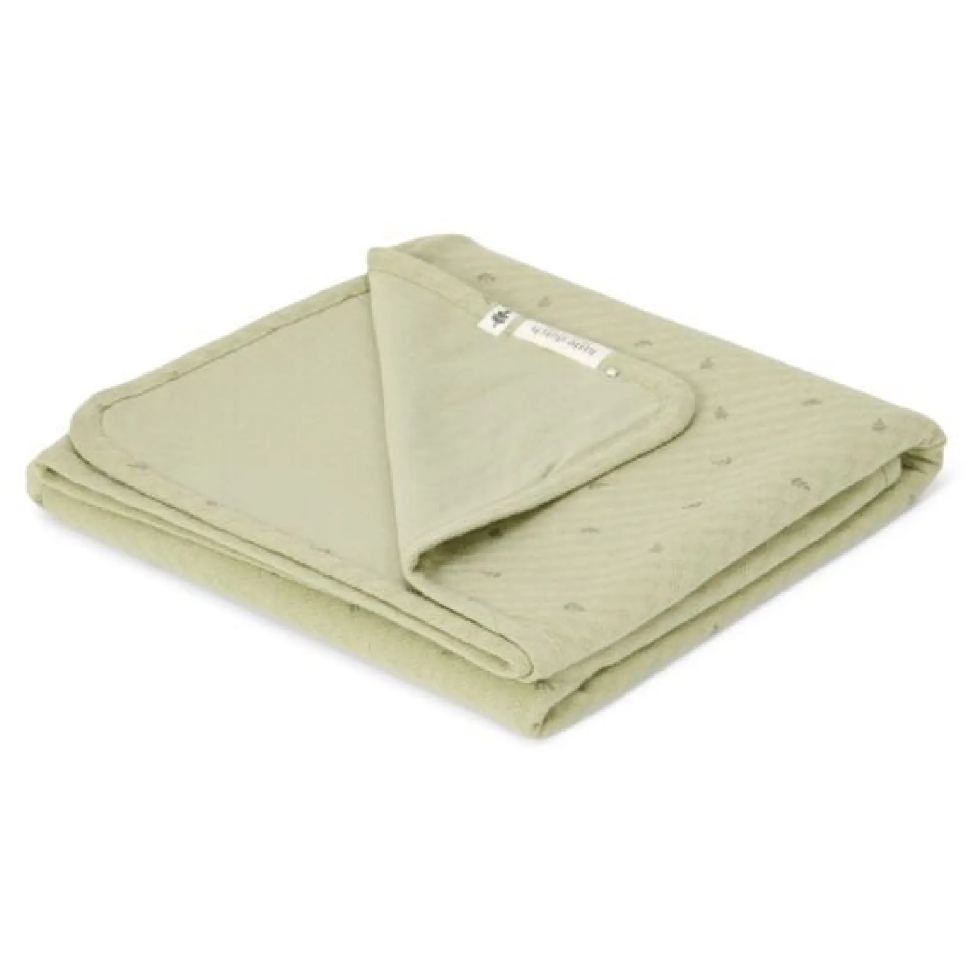 Cradle blanket - Green - Essentials