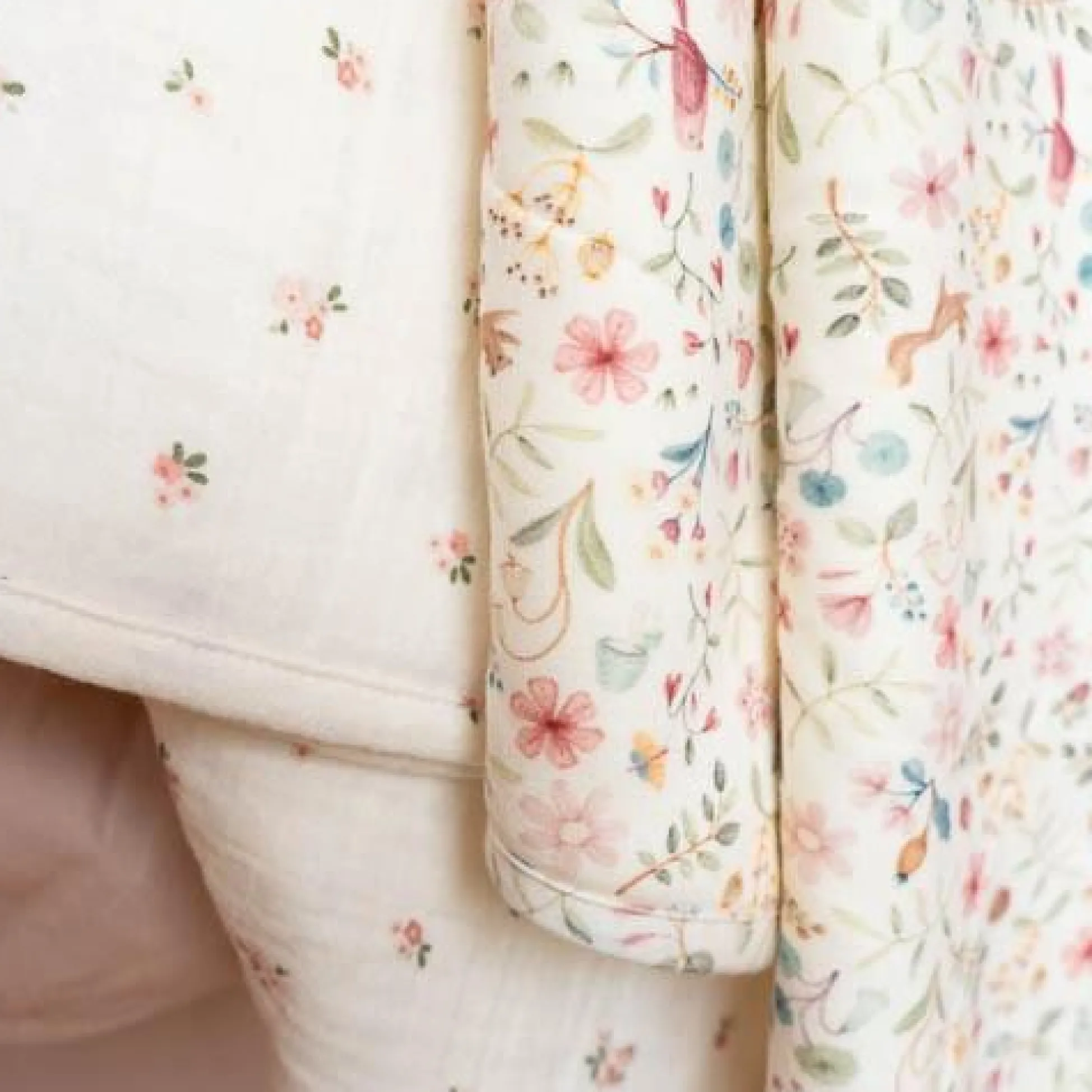 Cradle blanket - Multicolored - Fairy Garden - Fairy Wonders