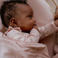 Cradle blanket - Pink - Essentials