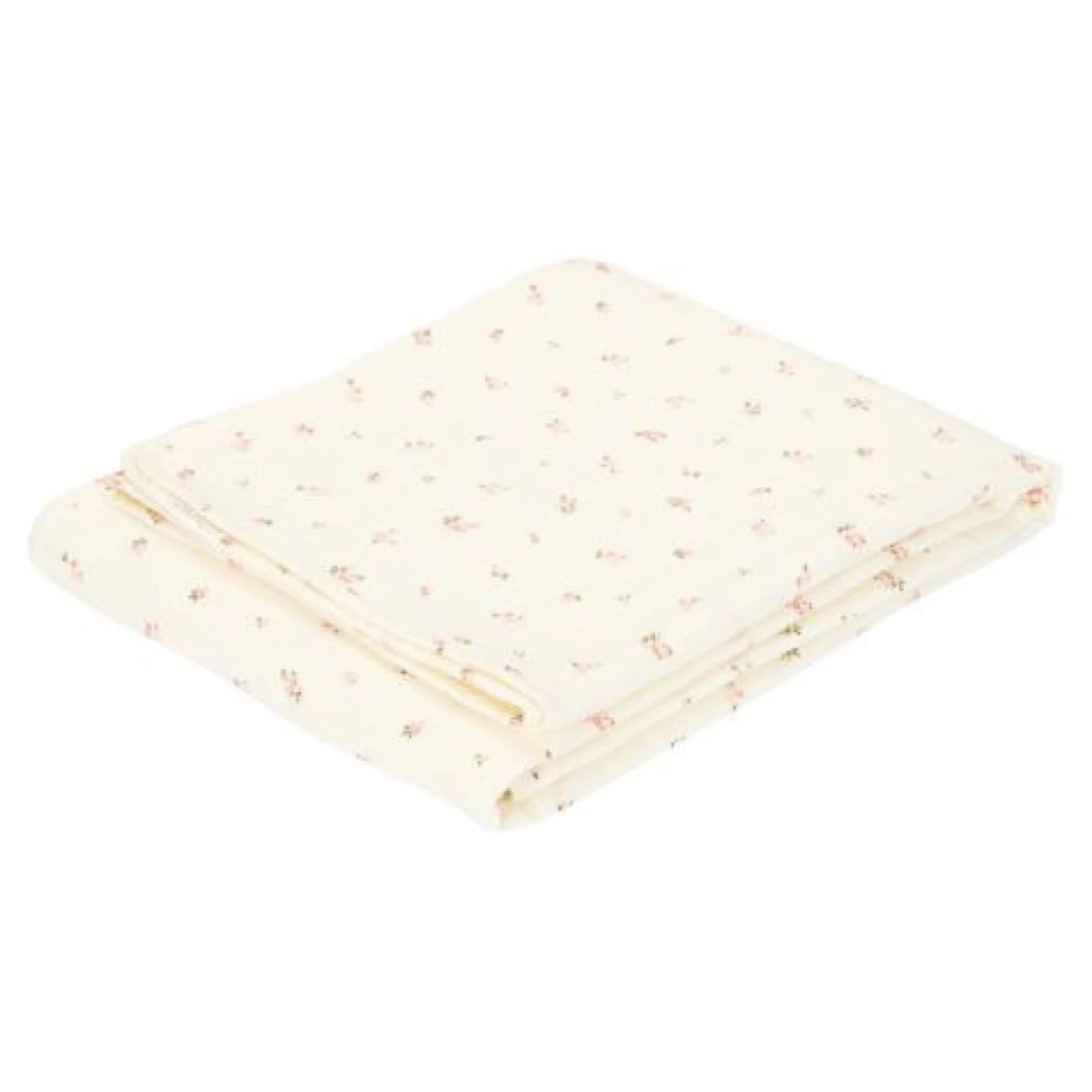 Cradle blanket - White - Fairy Garden - Fairy Blossom