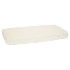 Cradle fitted sheet - Green - Essentials - Blueberry Leaves