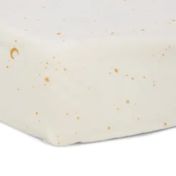 Cradle fitted sheet - White - Newborn Naturals - Little Goose