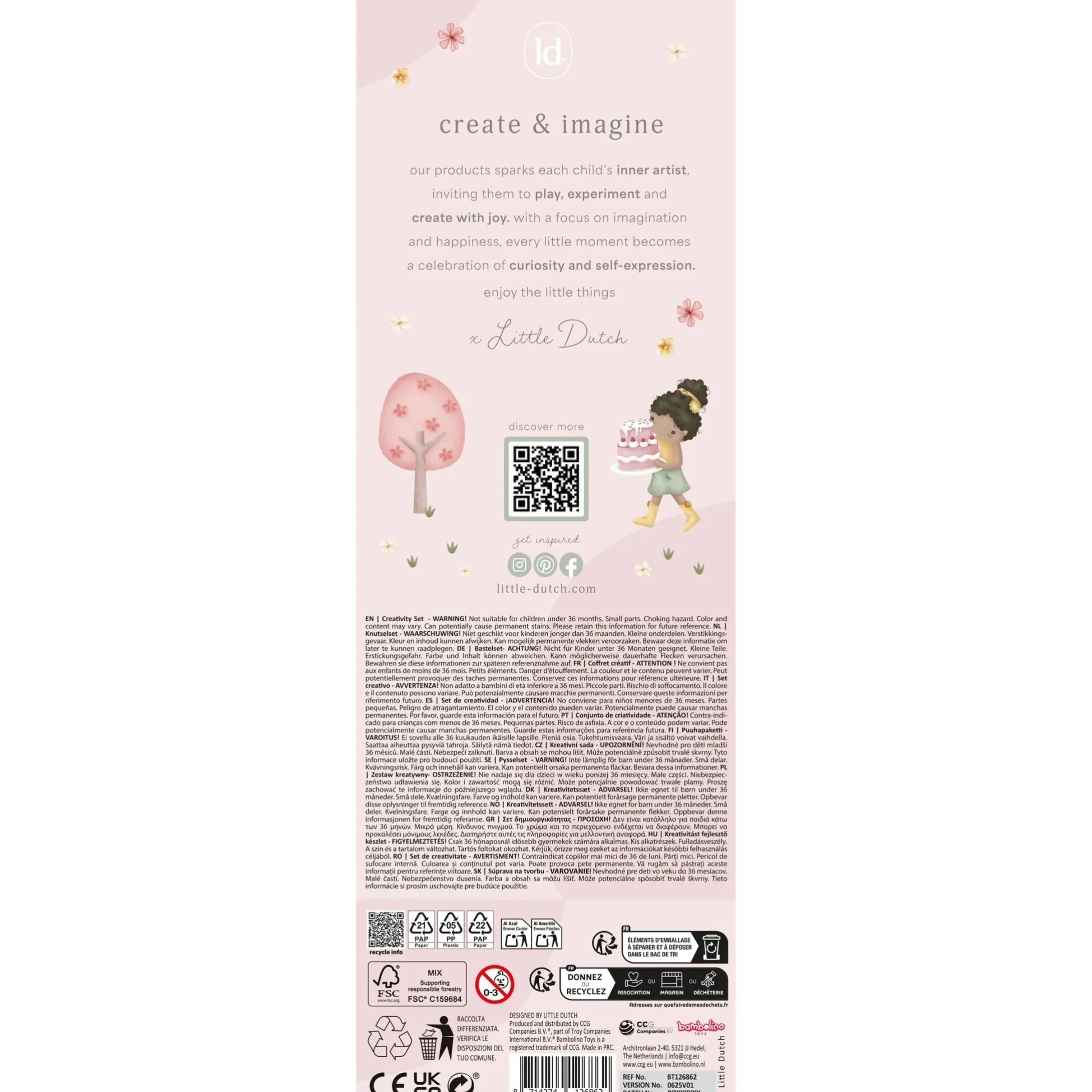 Craft box - Essentials - Rosa