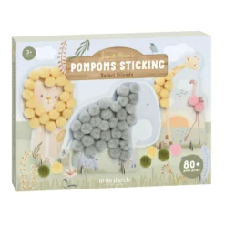 Craft set pompoms