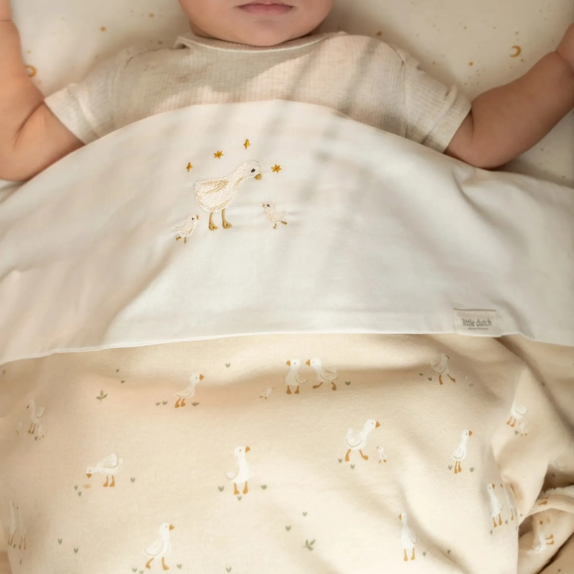 Crib blanket - Beige - Newborn Naturals - Little Goose