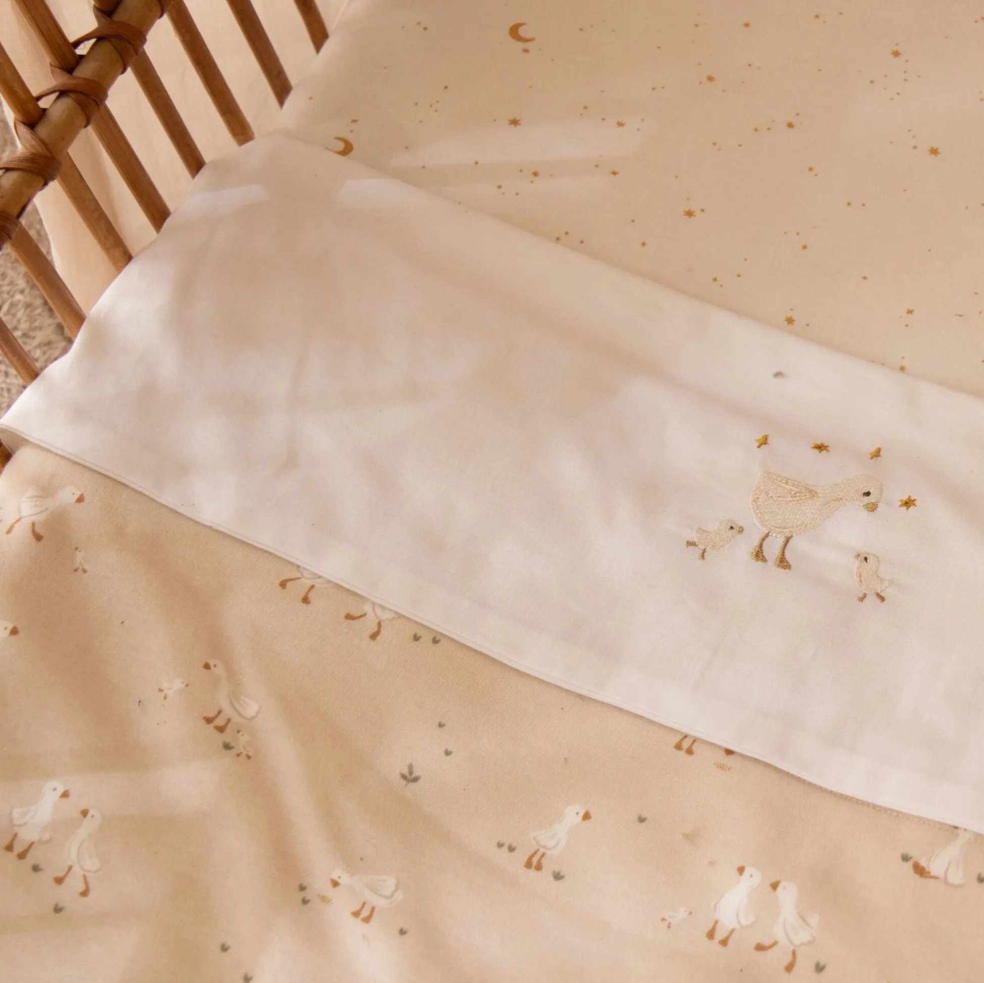 Crib blanket - Beige - Newborn Naturals - Little Goose
