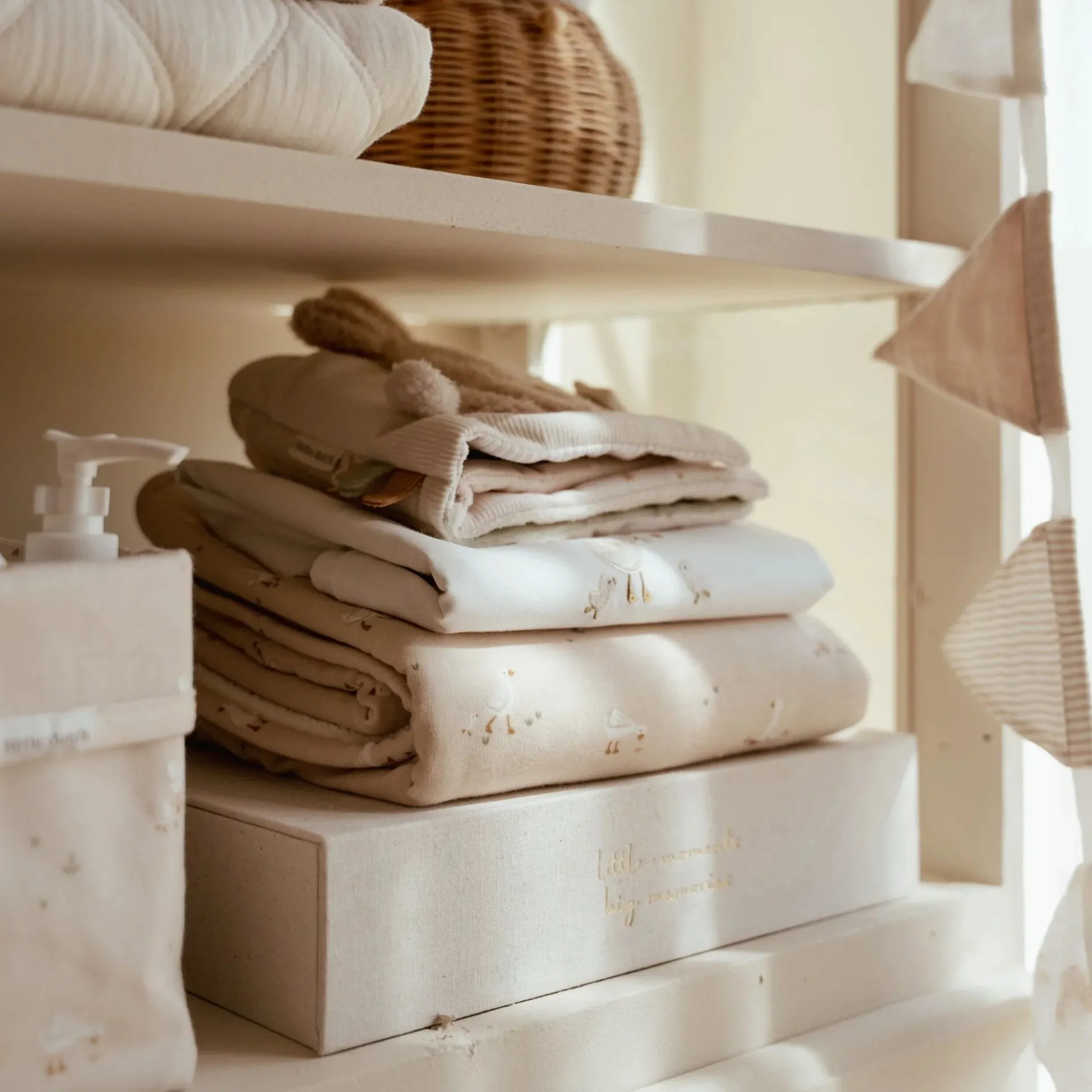 Crib blanket - Beige - Newborn Naturals - Little Goose