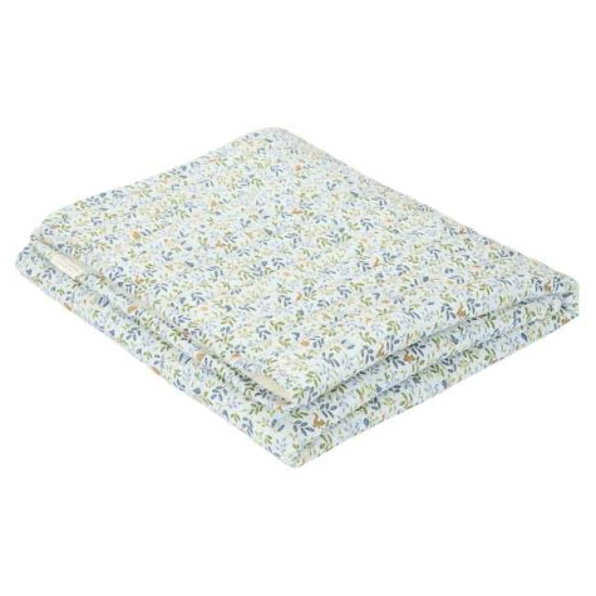 Crib blanket - Blue - Forest Friends - Forest Adventure