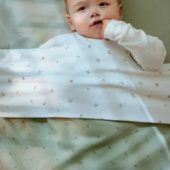 Crib blanket - Green - Essentials