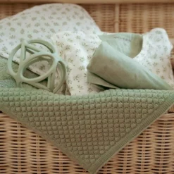 Crib blanket - Green - Essentials
