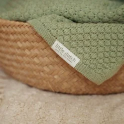 Crib blanket - Green - Essentials