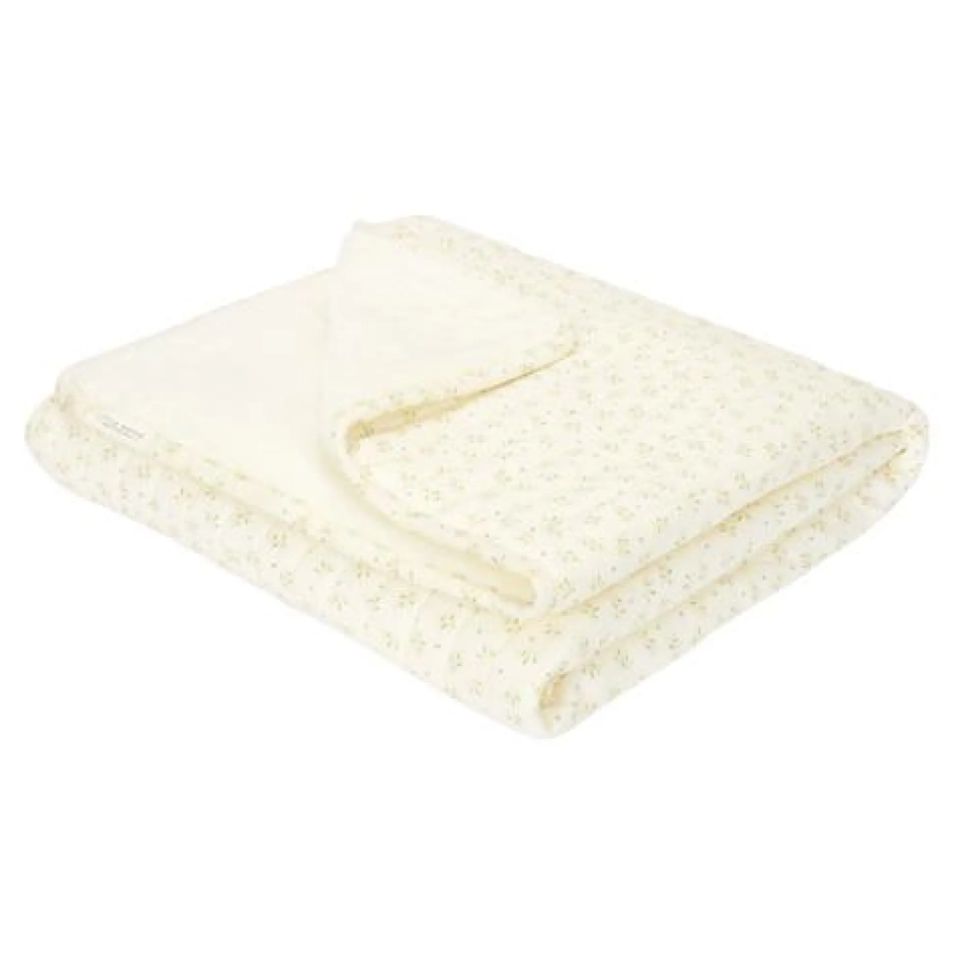Crib blanket - Green - Essentials - Blueberry Leaves