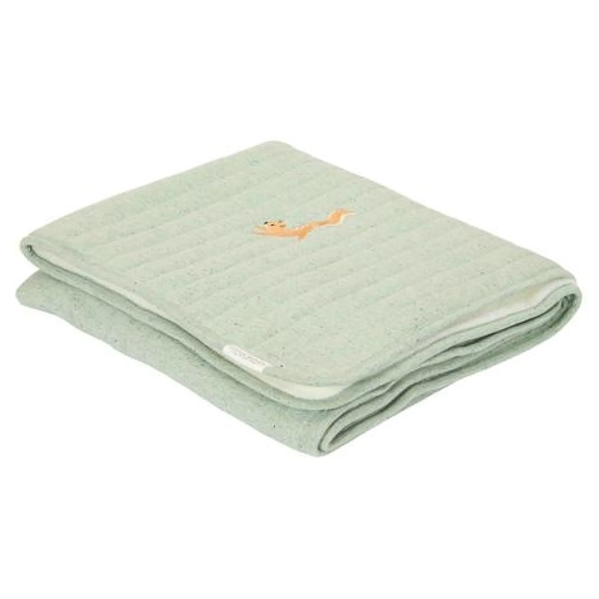 Crib blanket - Green - Forest Friends
