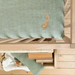 Crib blanket - Green - Forest Friends