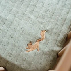 Crib blanket - Green - Forest Friends