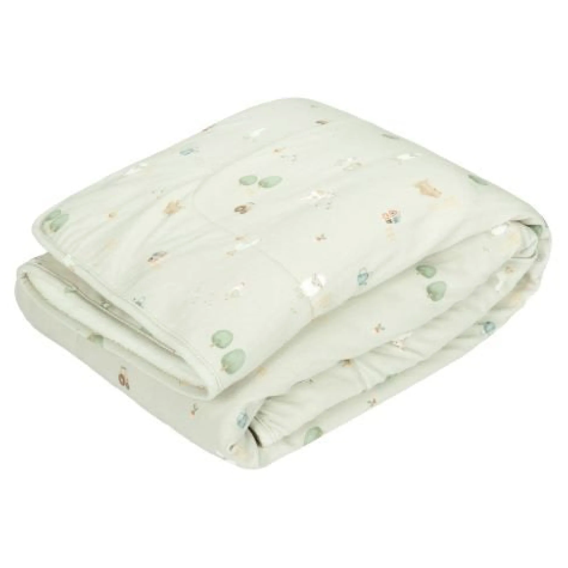 Crib blanket - Green - Little Farm