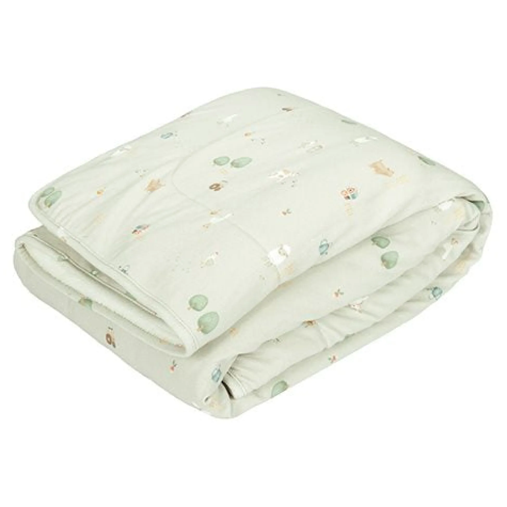 Crib blanket - Green - Little Farm