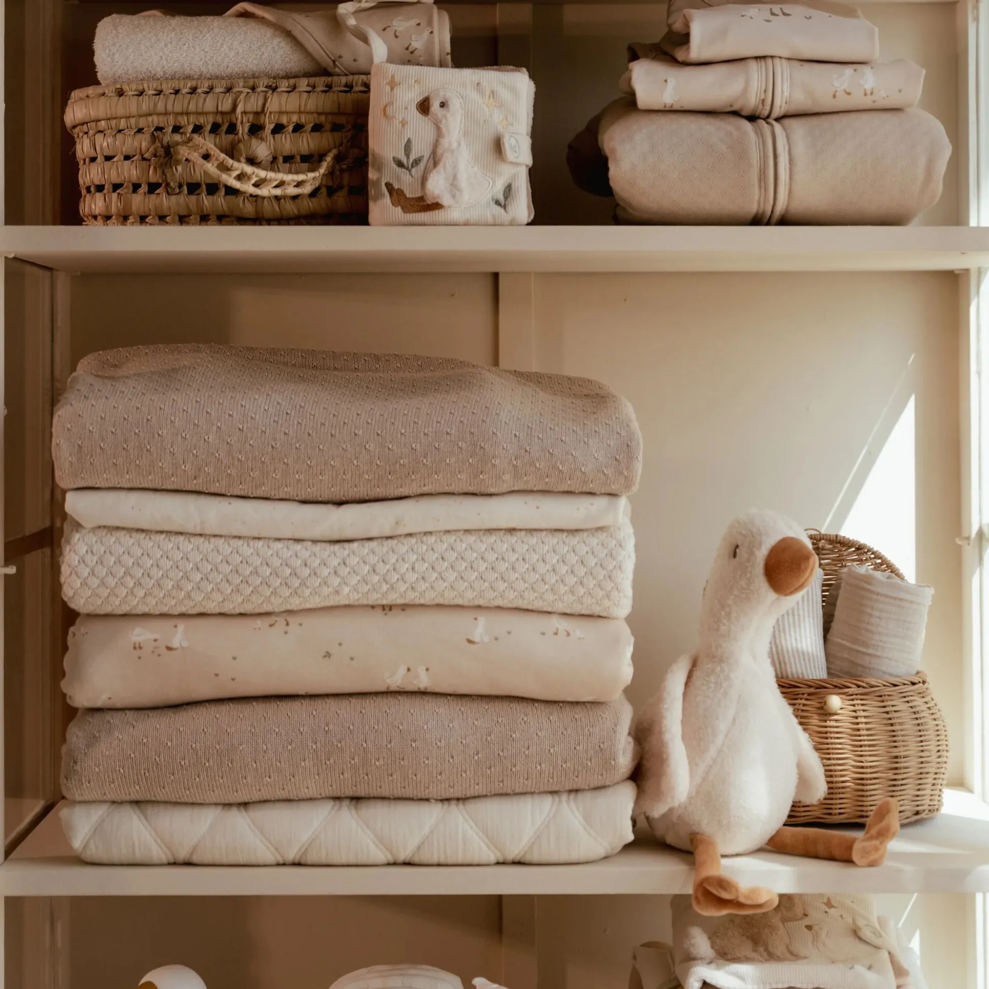 Crib blanket - White - Essentials