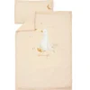 Crib duvet cover - Beige - Newborn Naturals - Little Goose