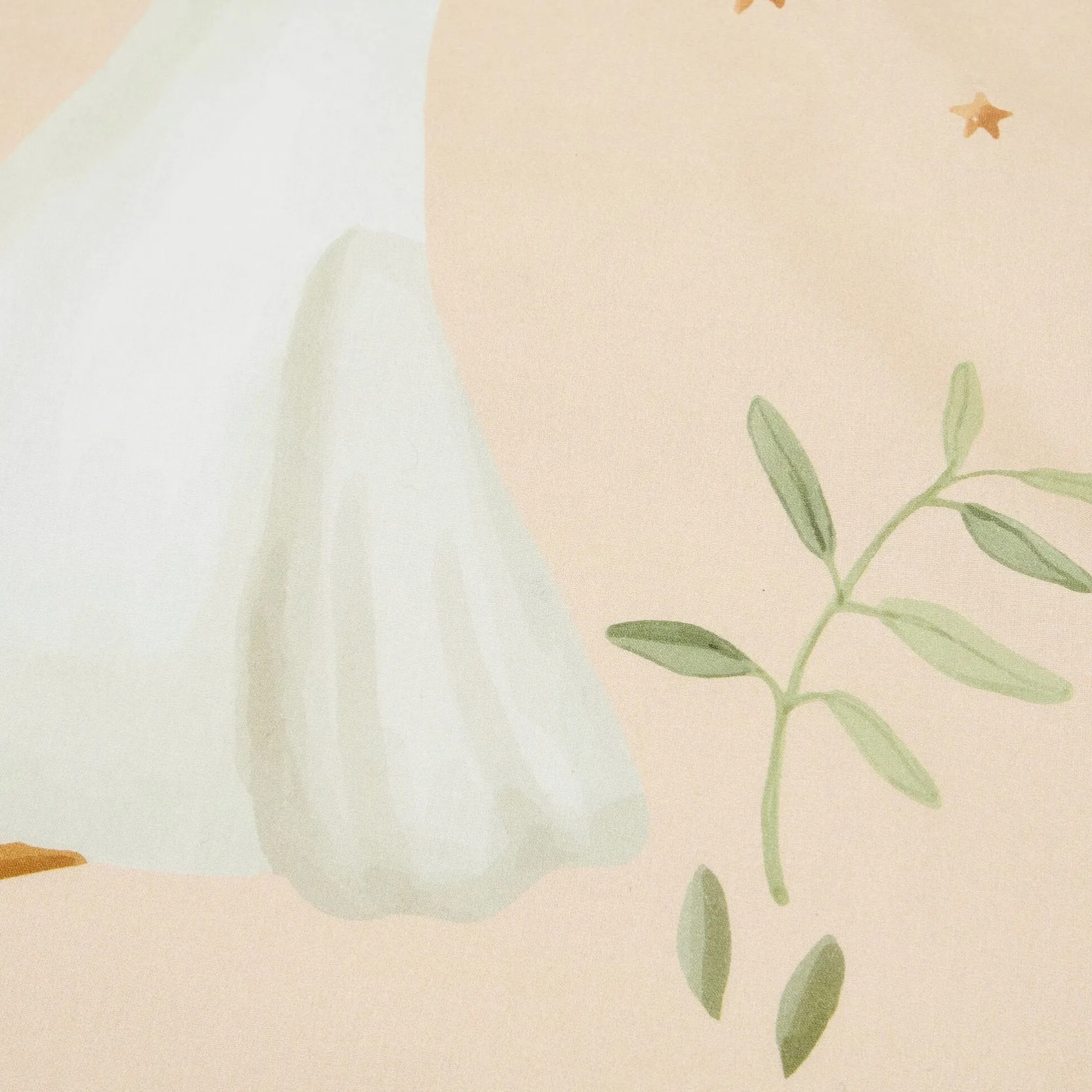 Crib duvet cover - Beige - Newborn Naturals - Little Goose