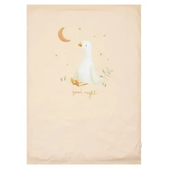 Crib duvet cover - Beige - Newborn Naturals - Little Goose