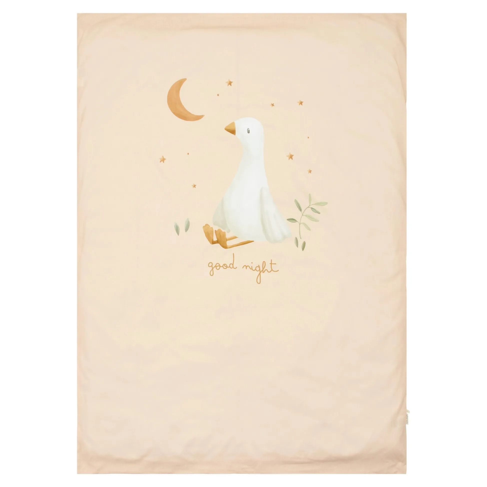 Crib duvet cover - Beige - Newborn Naturals - Little Goose