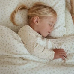 Crib duvet cover - Green - Essentials - Blueberry Leaves