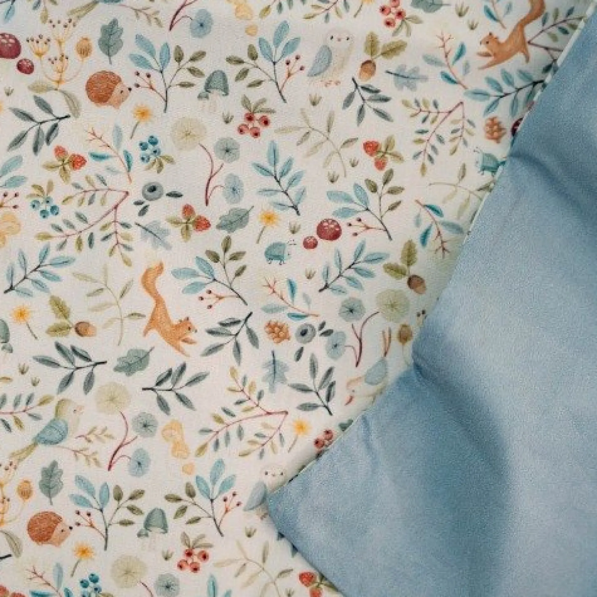 Crib duvet cover - Multicolored - Forest Friends - Forest Wonders