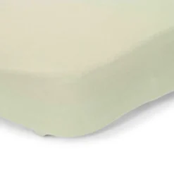 Crib fitted sheet - Green - Essentials