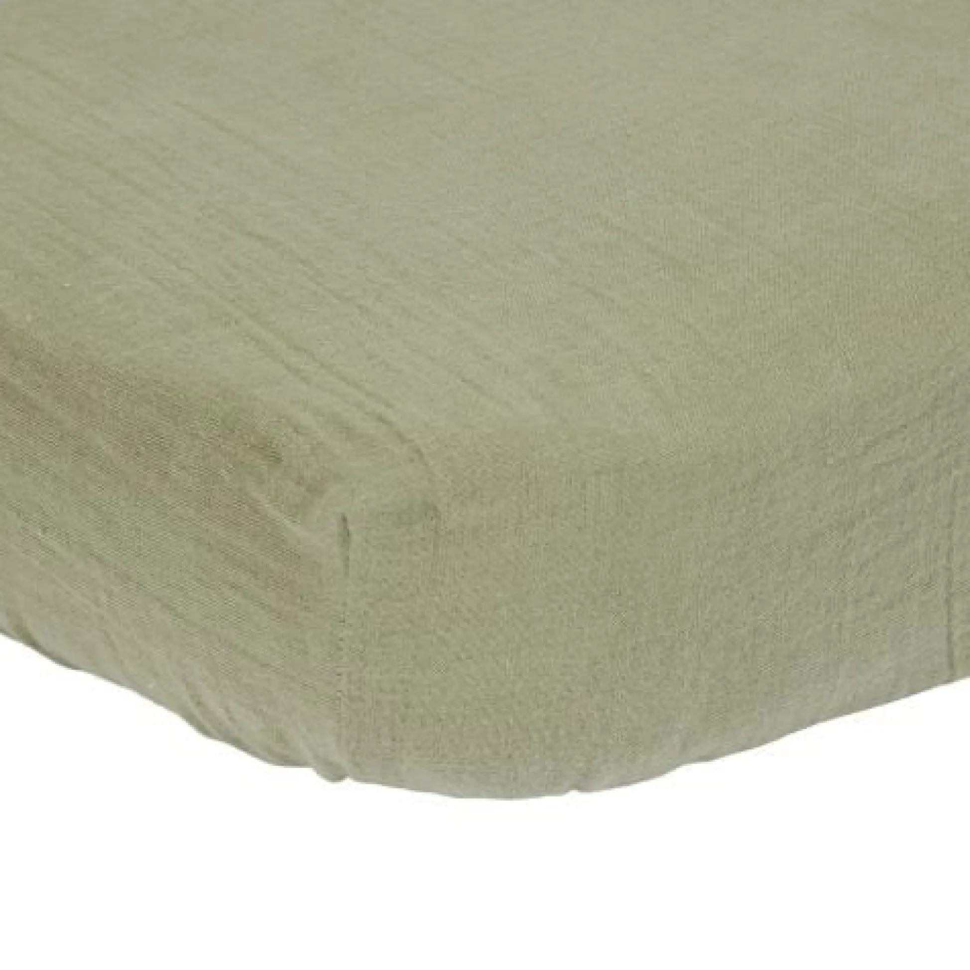 Crib fitted sheet - Green - Little Farm