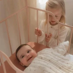 Crib fitted sheet - Pink - Essentials